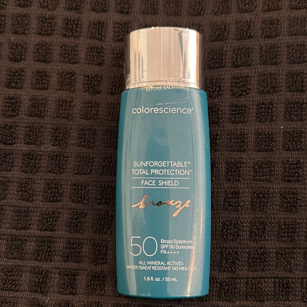 Brand new Colorscience Bronze face shield SPF 50